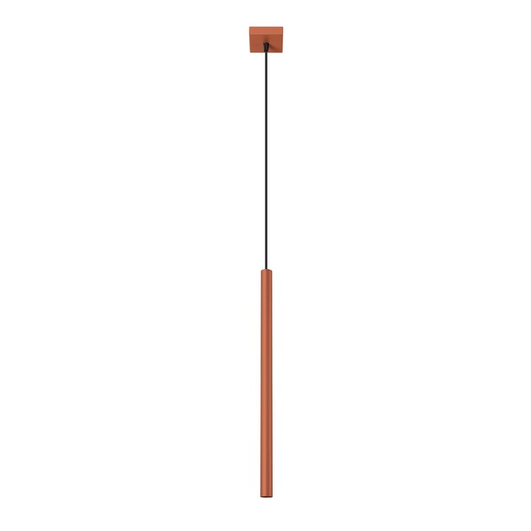 Sollux Lighting Hanglamp PASTELO 1 rood oker