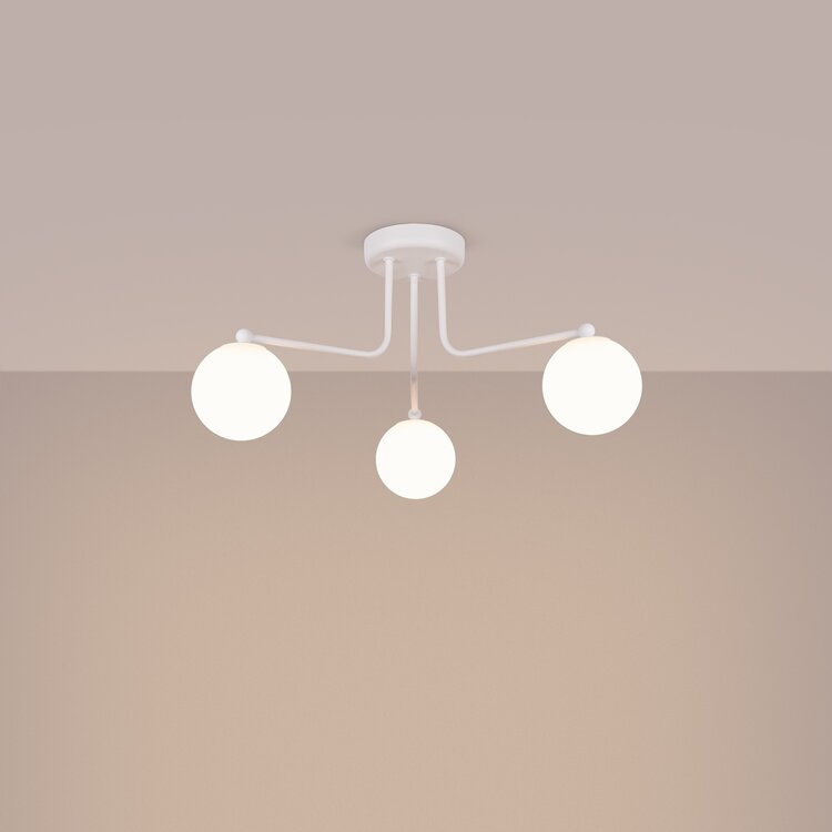 Sollux Lighting Kroonluchter ASTRAL 3 wit