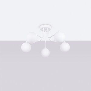 Sollux Lighting Chandelier ASTRAL 5 white