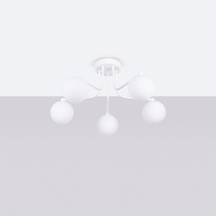 Sollux Lighting Chandelier ASTRAL 5 white