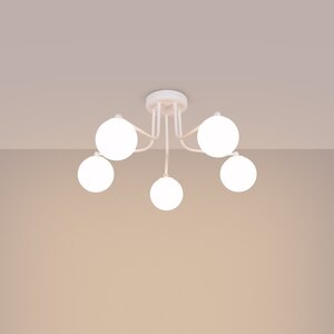 Sollux Lighting Chandelier ASTRAL 5 white