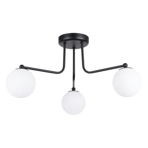 Sollux Lighting Kronleuchter ASTRAL 3 schwarz