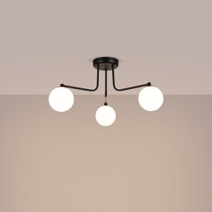 Sollux Lighting Chandelier ASTRAL 3 black