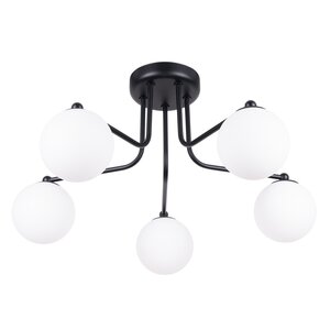 Sollux Lighting Chandelier ASTRAL 5 black
