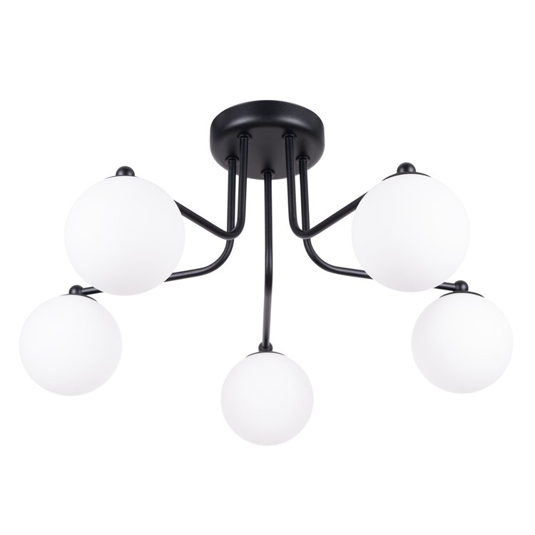 Sollux Lighting Chandelier ASTRAL 5 black
