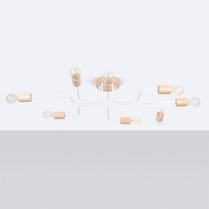 Sollux Lighting Chandelier TIMBO 8 white