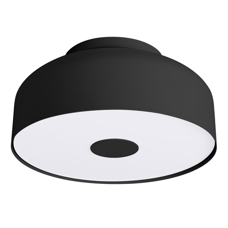 Sollux Lighting Plafond OMIQ schwarz