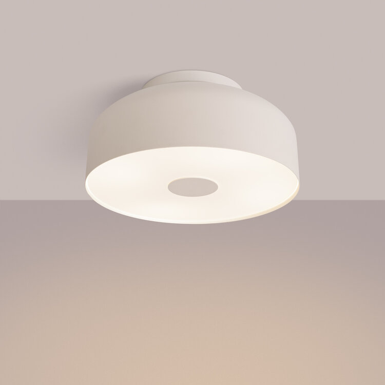 Sollux Lighting Ceiling lamp OMIQ beige