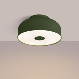 Sollux Lighting Ceiling lamp OMIQ olive green