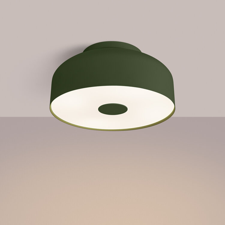 Sollux Lighting Plafond OMIQ olivgrün