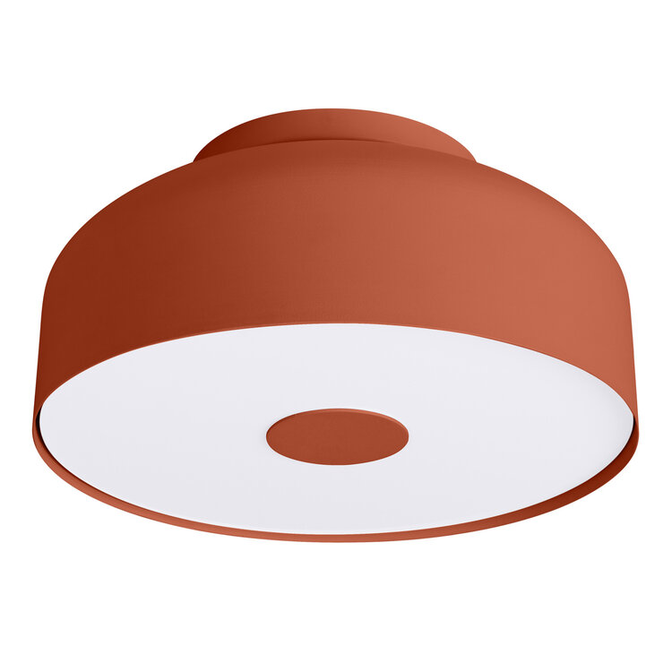 Sollux Lighting Ceiling lamp OMIQ red ochre