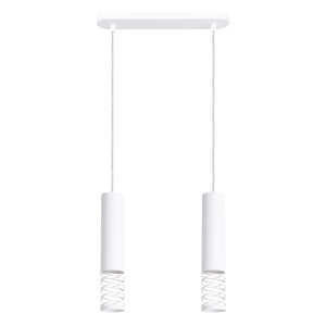 Sollux Lighting Pendelleuchte LAMI 2 weiß