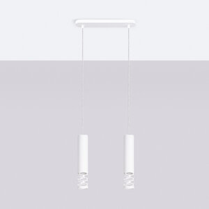 Sollux Lighting Pendant lamp LIRO 2 white