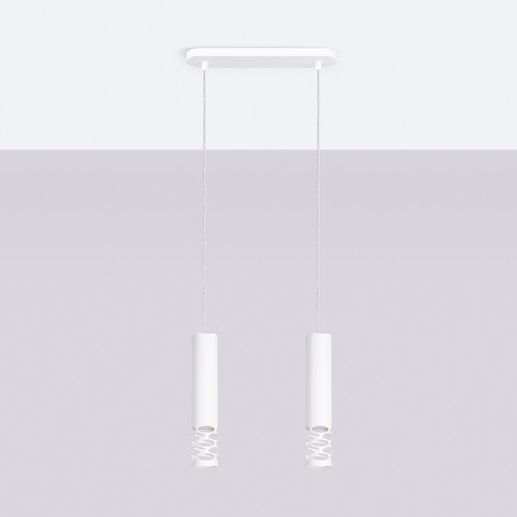Sollux Lighting Hanglamp LIRO 2 wit
