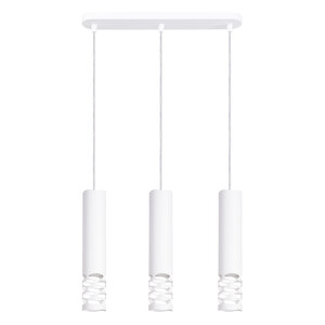 Sollux Lighting Pendelleuchte LIRO 3L weiß