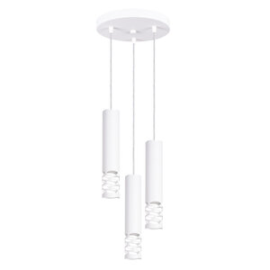 Sollux Lighting Pendant lamp LIRO 3P white
