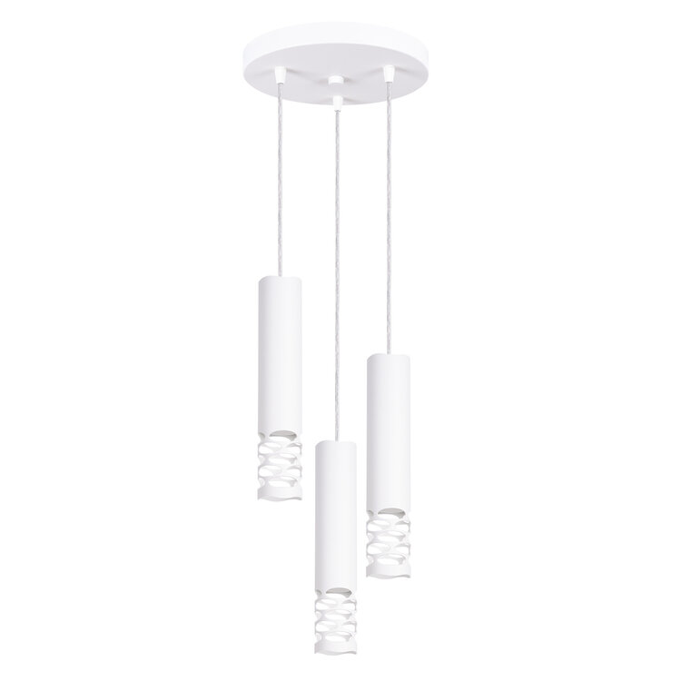 Sollux Lighting Pendant lamp LIRO 3P white