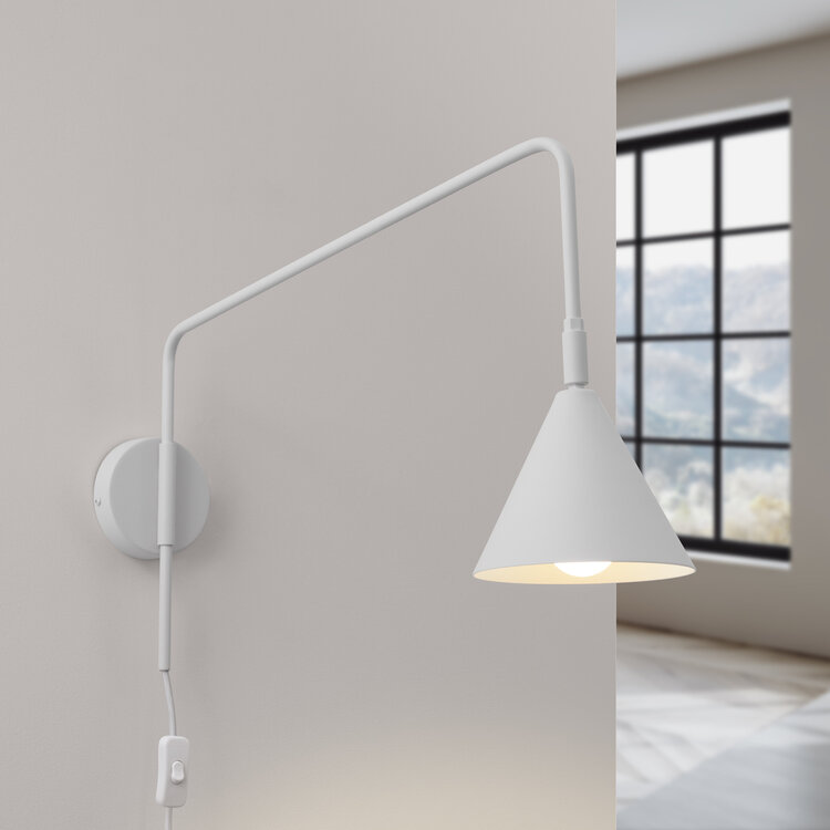 Sollux Lighting Wall lamp NOX white