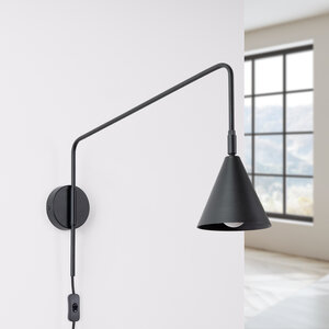 Sollux Lighting Wall lamp NOX black