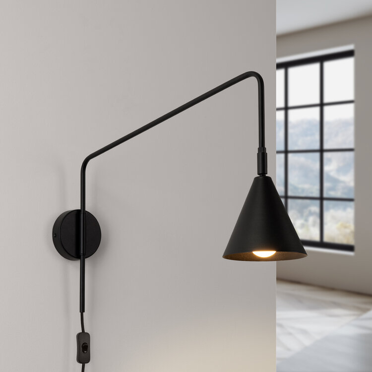 Sollux Lighting Wall lamp NOX black
