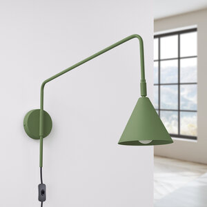 Sollux Lighting Wall lamp NOX olive green