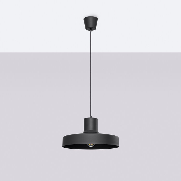 Sollux Lighting Pendant lamp BILO black