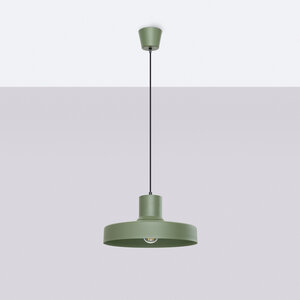 Sollux Lighting Pendant lamp BILO olive green