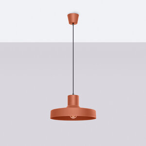 Sollux Lighting Hanglamp BILO rood oker