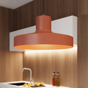 Sollux Lighting Pendant lamp BILO red ochre