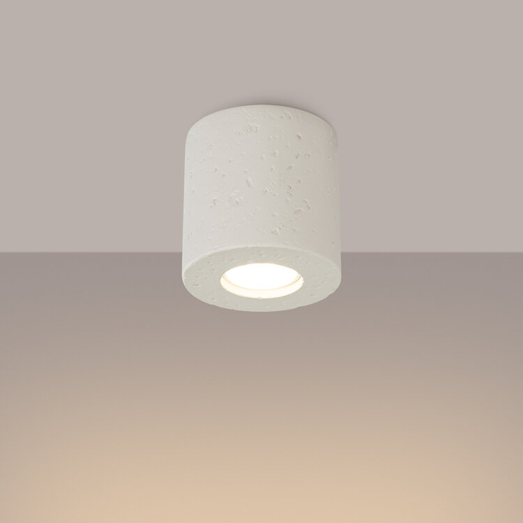 Sollux Lighting Ceiling lamp ORBIS concrete beige