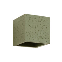 Wandlamp QUAD beton olijfgroen