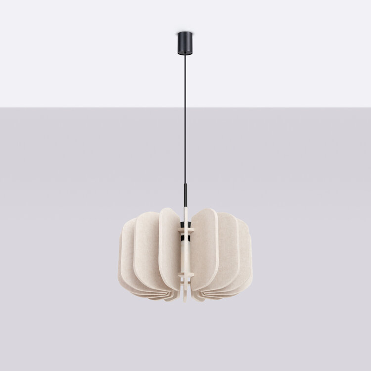Sollux Lighting Pendelleuchte MULA 45 beige