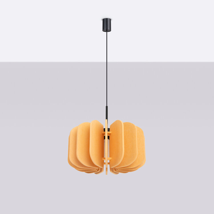 Sollux Lighting Hanglamp MULA 45 geel