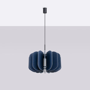 Sollux Lighting Pendelleuchte MULA 45 marineblau