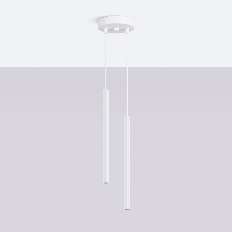 Sollux Lighting Hanglamp ARCHE 2P wit