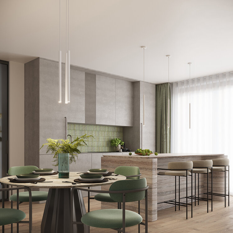 Sollux Lighting Pendelleuchte ARCHE 2P weiß