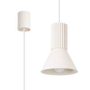 Sollux Lighting Pendelleuchte ESTRIA 1 beige