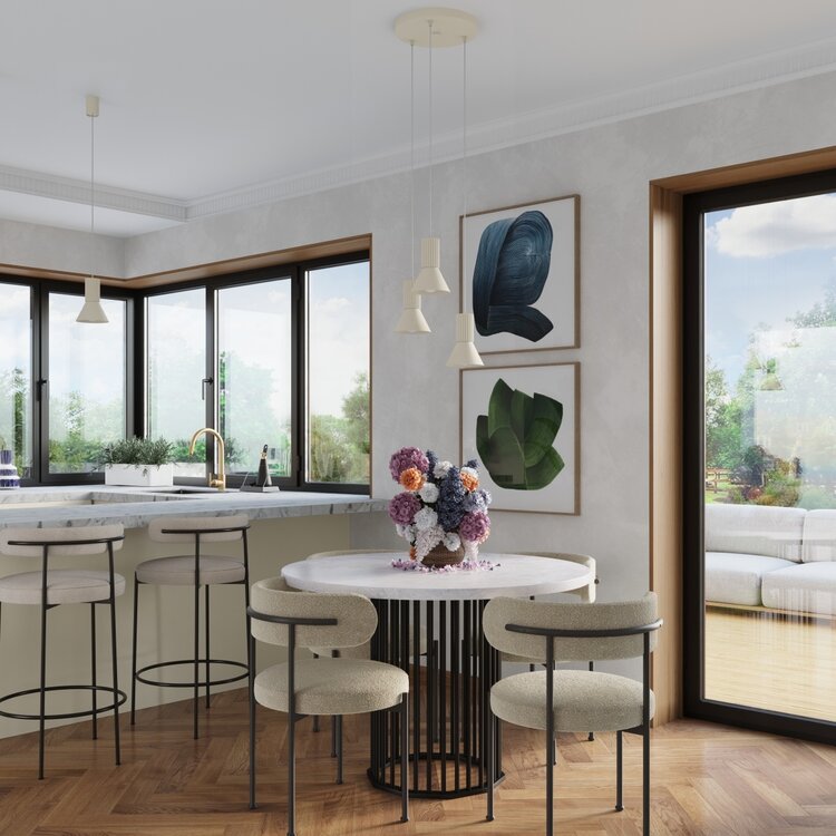 Sollux Lighting Pendant lamp ESTRIA 3P beige