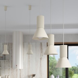 Sollux Lighting Pendelleuchte ESTRIA 3P beige