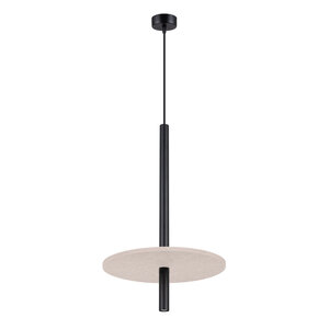Sollux Lighting Hanglamp FELTRO 1 zwart/beige