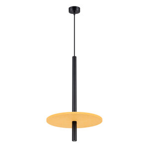 Sollux Lighting Hanglamp FELTRO 1 zwart/geel