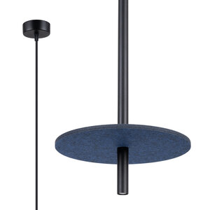 Sollux Lighting Pendant lamp FELTRO 1 black/navy