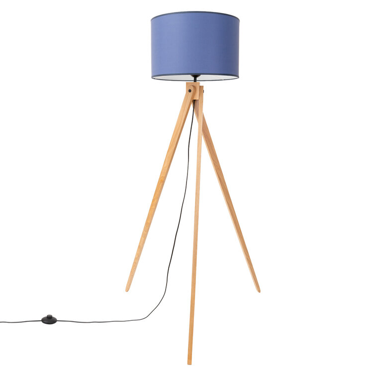 Sollux Lighting Stehleuchte NATT marineblau