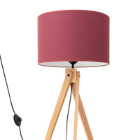 Staande lamp NATT bordeaux