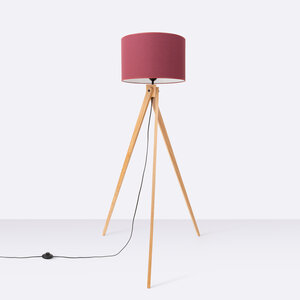 Sollux Lighting Floor lamp NATT burgundy