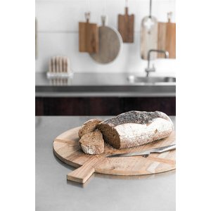 HKliving HKliving Cutting Board round wood Large