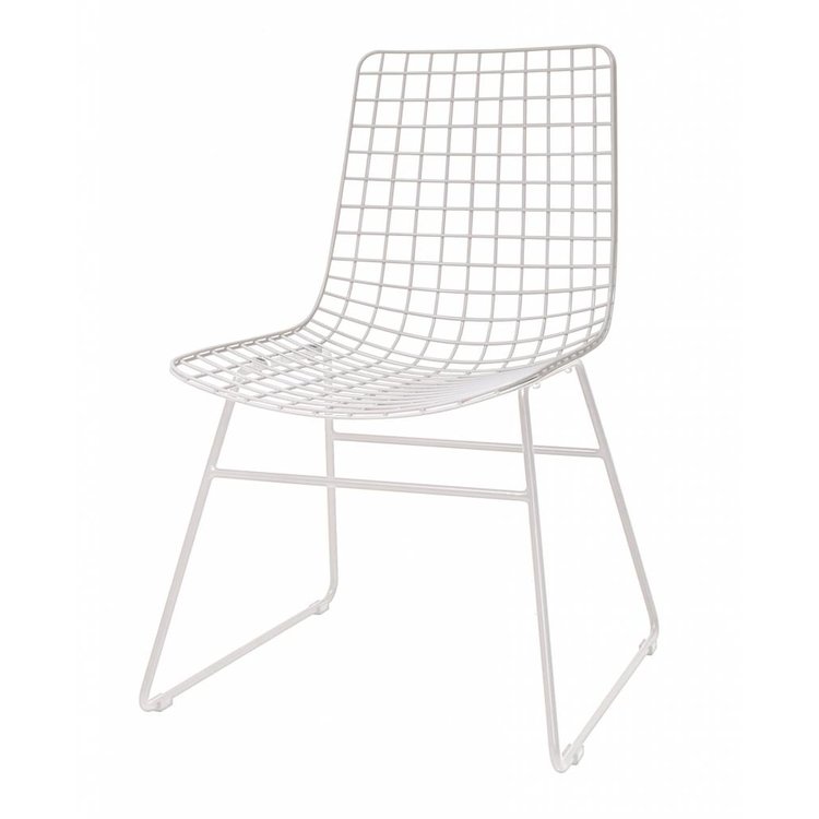 HKliving HKliving Wire chair Metal white