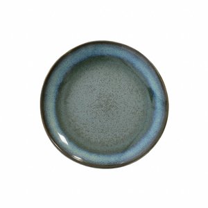 HKliving 70s ceramics: dessert plates, moss (set of 2)