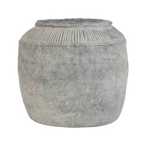 HKliving Flower pot cement L