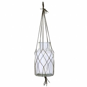 HKliving Hanging glass vase L